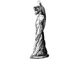 Assyrian idol found at Khorsabad